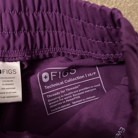 FIGS- purple - Picture 2 of 3